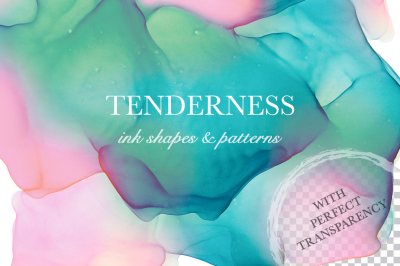 Tenderness. Ink Texture Collection.