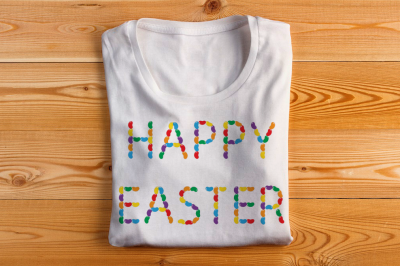 Jelly Bean Happy Easter | SVG | PNG | DXF