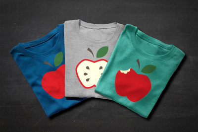 Apples Set | SVG | PNG | DXF