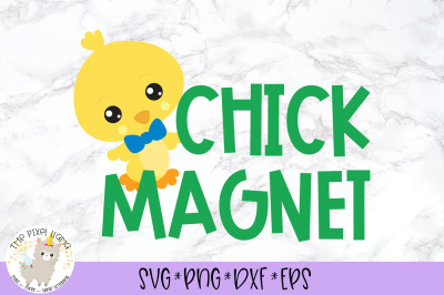 Chick Magnet Easter SVG Cut File