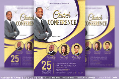 Church Conference Flyer Poster