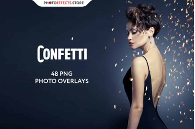 48+ Confetti Photo Overlays