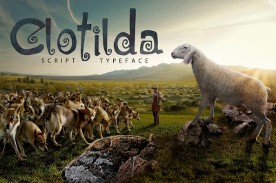 Clotilda Script Typeface