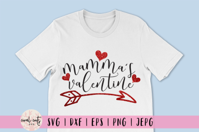 Mama&#039;s valentine - Love SVG EPS DXF PNG