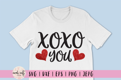 XOXO you - Love SVG EPS DXF PNG