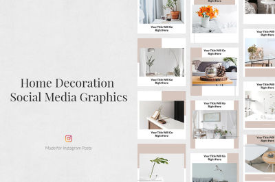 Home Decoration Instagram Posts