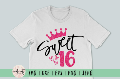 Free Free Sweet Sixteen Svg Free 32 SVG PNG EPS DXF File