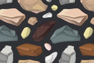 Set of stones pattern