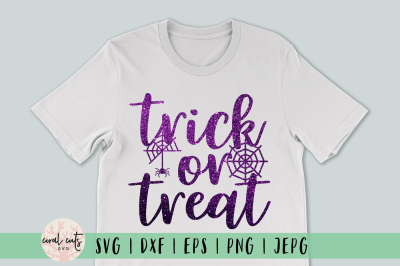 Trick or treat - Halloween SVG EPS DXF PNG