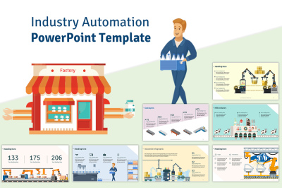 Industry Automation PowerPoint Template