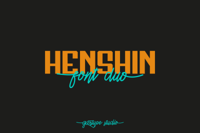 Henshin Font Duo