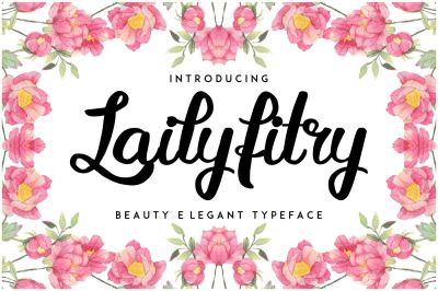 Lailyfitry | Beauty Elegant Font	