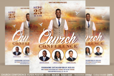 Church Conference Flyer Poster