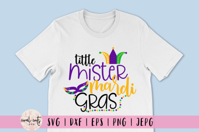 Little mister mardi gras - Mardi Gras SVG EPS DXF PNG