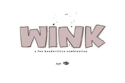 Wink - A Bold & Fun Handwritten Font