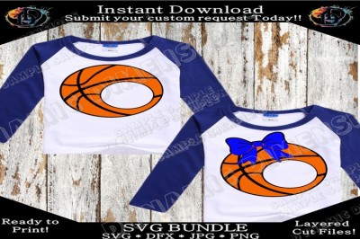 Basketball Monogram, basketball svg, basketball clipart, basketball