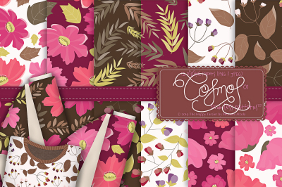 Cosmos 01 - Seamless Patterns &amp; Digital Papers 03