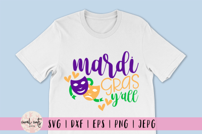 Mardi Gras Y'all - Mardi Gras SVG EPS DXF PNG