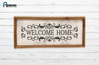 Welcome Home svg, Welcome svg, Home svg, Welcome Home Clip Art, svg