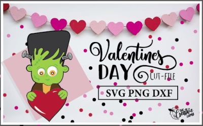 ValentinesDay cut-File Monster SVG Kids File