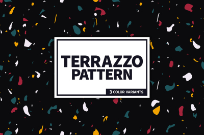 Terrazzo seamless pattern