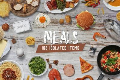 Meals - Isolated Food Items