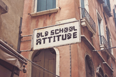 Venetian Old Signboard