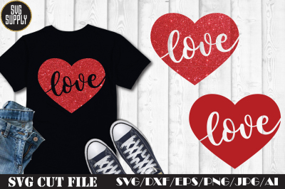 Valentines Love SVG Cut File
