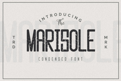 Marisole Condensed Font