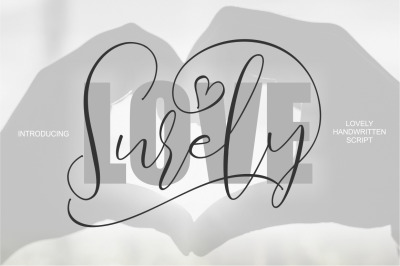 Love Surely | Handwritten Script