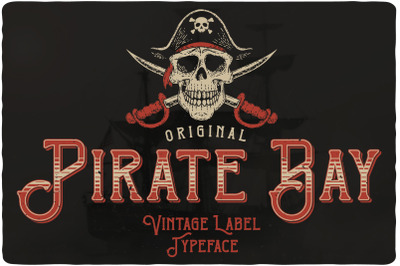 Pirate Bay Typeface