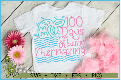 100 Days School Mermazing SVG