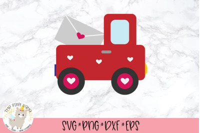 Valentine Truck SVG