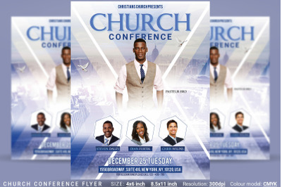 Church Conference Flyer Poster