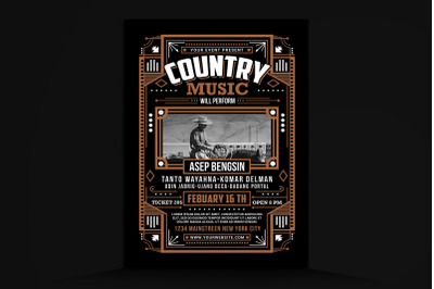 Country Music Flyer