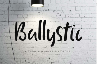 Ballystic Handwriting Typeface