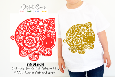 Pig, Chinese new year design