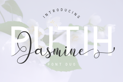 PUTIH Jasmine Font Duo