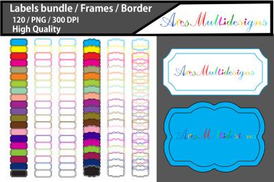 Label bundle / label high quality 120 PNG