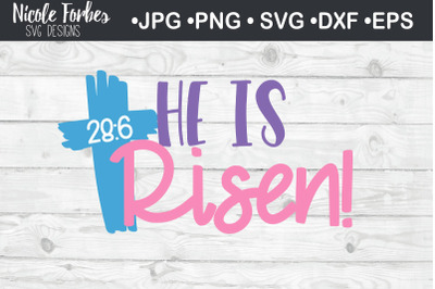 He Is Risen Easter SV