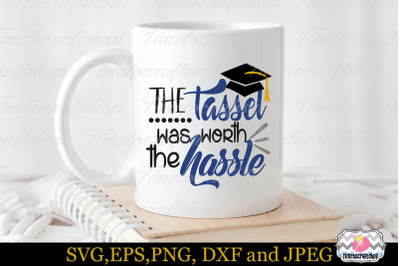 SVG, Dxf, Eps &amp; Png the Tassel was worth the hassle