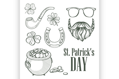 Sketch set for Saint Patricks Day