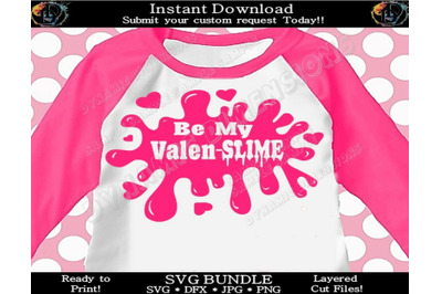 SVG, Valentines SVG, Valentine, Happy Valentines Day, Slime SVG,