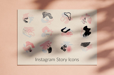 Minimal Instagram Story Icons