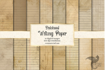 Distressed Writing Paper Textures