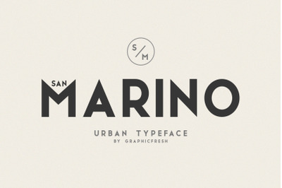 San Marino // Four Font Files