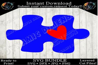 Autism Puzzle SVG, Puzzle pices svg, puzzle svg, Autism Awareness, Aut