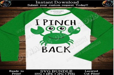 St. Patrick&#039;s Svg St. patrick&#039;s day ShirtI pinch back SVG, St patricks