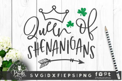 Queen of Shenanigans SVG DXF EPS PNG