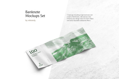 Banknote Mockups Set